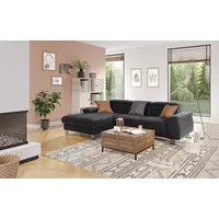 Cotta Ecksofa Komaris, Ecksofa, wahlweise mit RGB-LED-Beleuchtung und Bettfunktion/Bettkasten,