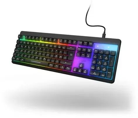 URAGE Gaming-Keyboard "Exodus 215 Illuminated", Schwarz, QWERTZ DE