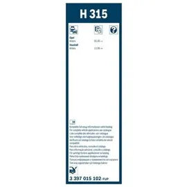 Bosch Wischblatt 3 397 015 102, 300mm, Hinten