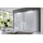 Wiemann "Orion, Kleiderschrank, Schrank, Wäscheschrank, mit Schiebetüren", weiß (weiß, front glas weiß), B:250cm H:217cm T:67cm, Schränke, Schwebetürenschrank, hochwertige Glasfront, variable Inneneinteilung, stilvolle Optik
