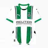 Puma Borussia Mönchengladbach Heimtrikot 2024/25 mit Sponsor Herren 01 | PUMA white/archive green M