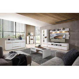Innostyle Memphis Weiß Eiche 110 x 40 x 65 cm