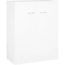 vidaXL Sideboard Weiß 60x30x75 cm Holzwerkstoff