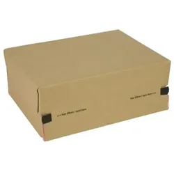 Soennecken Versandkarton Postbox 5851 25x9,6x17,7cm Pappe braun