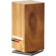 mahona Messerblock 1600Gs schwarzer Magnet Messerblock Drehbar 360 Grad Magnetisch Ohne Messer Akazienholz Messerblock Magnetisch