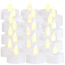 Britesta LED-Teelichter 24 St. weiß