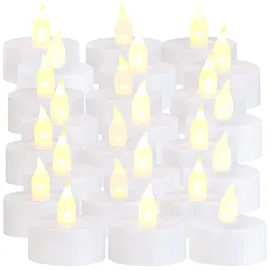 Britesta LED-Teelichter 24 St. weiß