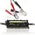 Dunlop Ladegerät Autobatterie mit LED-Anzeige - Batterieladgerät 12V - Batterie Ladegerät für Auto, Motorrad, Roller und Boot - IP65 Zertifiziert - mit Kontrollleuchten und Überbrückungskabel