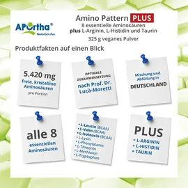 APOrtha Multi Essential Amino Pattern Plus veganes Pulver 320 g