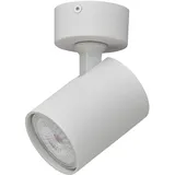 Oktaplex lighting Oktaplex Bora Spotleuchte inkl. GU10 Leuchtmittel 4000K Neutralweiß Schwenkbar Aluminium 1-flammig Weiß