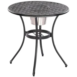 Merxx Rhodos Gartentisch Ø 70 x 75 cm Grau