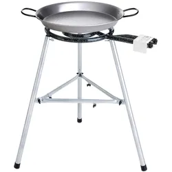 Paella Grill-Set: Comfort Line 2 - Dreibeinständer, Brenner, Pfanne, Tasche