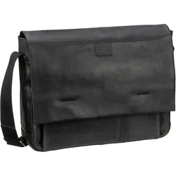 Strellson Brick Lane Jeremy Messenger LHF  in Black (12.3 Liter), Umhängetasche