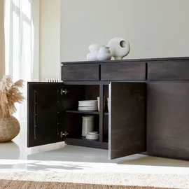 Tikamoon Buffet Mahagoni 150 cm BRAUN
