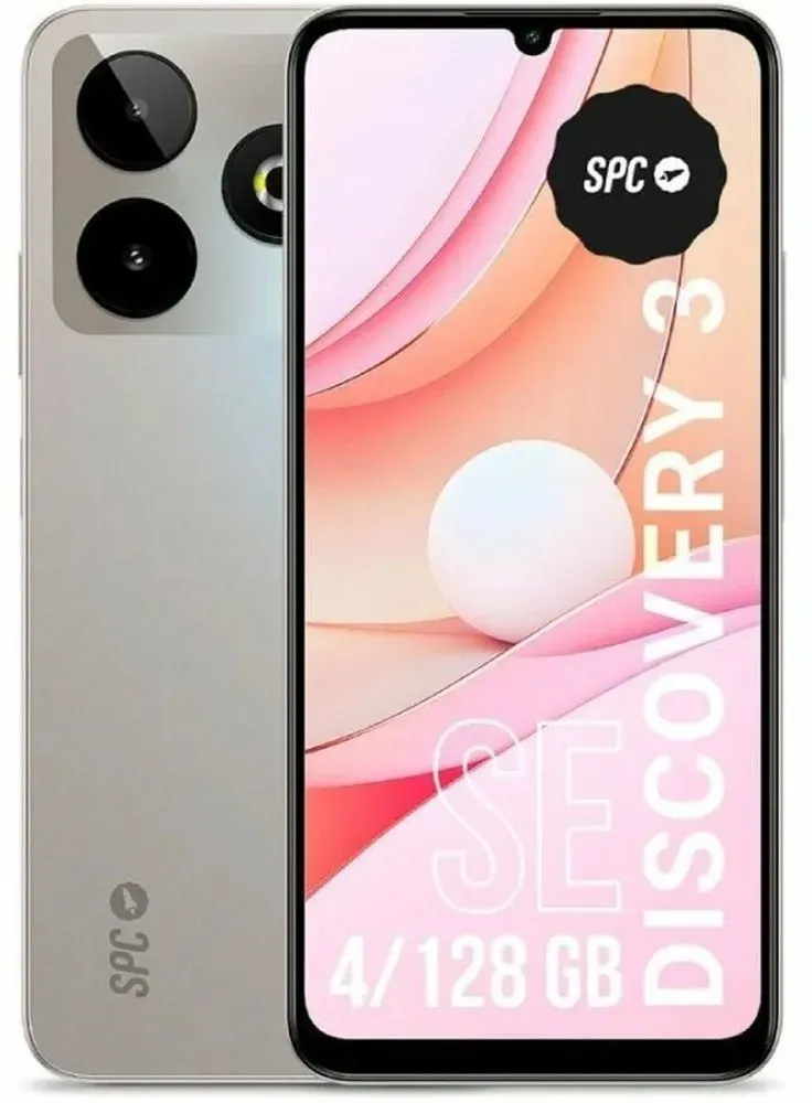 Smartphone SPC Discovery 3 SE Octa Core 4 GB RAM 128 GB Grau