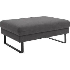 Schöner Wohnen Hockerbank "Spin", grau (anthrazit), B:109cm H:44cm T:74cm, 100% Polyester, SCHÖNER WOHNEN-KOLLEKTION, Hocker, passend zur Serie "Spin"