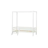 Hoppekids Himmelbett Eco Dream 102 x 182 cm Kiefer massiv weiß