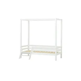 Hoppekids Himmelbett Eco Dream 102 x 182 cm Kiefer massiv weiß
