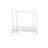 Hoppekids Himmelbett Eco Dream 102 x 182 cm Kiefer massiv weiß