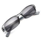 4sold Slim Sun Lesebrillen Retro Black, Brown dunkelbraun Sonne Lesebrille Federscharniere Lesebrille Sonnen Reading glasses