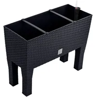 Prosperplast Blumenkasten 60 x 25 x 45 cm Anthrazit