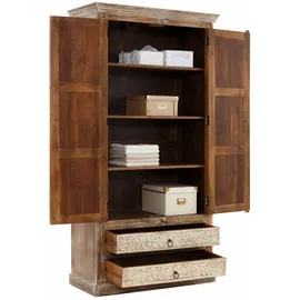 OTTO home Malati Stauraumschrank 105 x 0 x 0 cm Braun