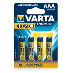 Varta Batterie 4103 Longlife Extra 4er-Pack