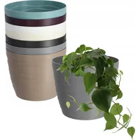 Kadax Blumentopf aus Kunststoff, Pflanztopf, runder Topf, 15 cm,