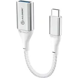 Alogic USB-C auf USB-A Adapter 0,15 m Silber