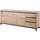 Massivmoebel24 Sideboard 210 x 85 x 45 cm Beige / Weiß