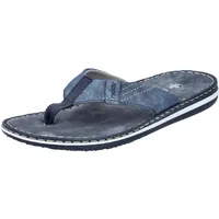 Rieker Herren 21043 Zehentrenner, Blau, 42 EU