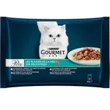 Probierpaket Gourmet Perle 4 x 85 g - Mixpaket 4 (4 Sorten Delikatessen aus dem Meer)