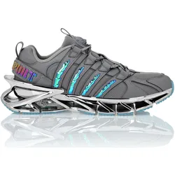 Sneaker PLEIN SPORT "Runner Sneaker", Gr. 41, 10, grau, Schuhe