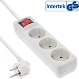 InLine Steckdosenleiste 5 m Weiß 3 St.