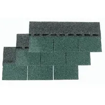 Easy Rechteck Bitumen-Dachschindeln grün