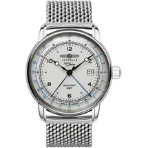 Zeppelin 100 Jahre ED. 1 Automatik Silber 42,0 mm 8666M-1