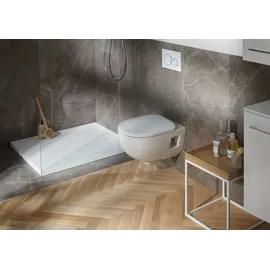 Geberit Sigma20 Betätigungsplatte weiß/hochglanz verchromt