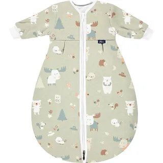 Alvi® Kugelschlafsack-Mäxchen - Thermo mit Arm Baby Forest