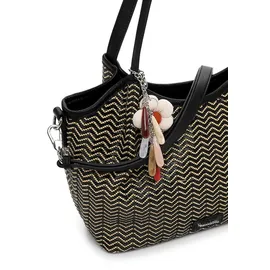TAMARIS TAS Konstantina Shopper Polypropylen Black