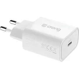 Crong USB-C Power Delivery 20W Wandladegerät Weiß