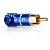 Oehlbach Cover Connector 75 Ohm blau (55067)