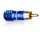 Oehlbach Cover Connector 75 Ohm blau (55067)