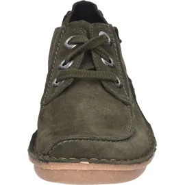 CLARKS Funny Dream Schuhe Dark Green Suede 36