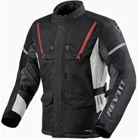 RevIt! Revit Horizon 3 H2o Jacke - Schwarz/Rot/Hellgrau /