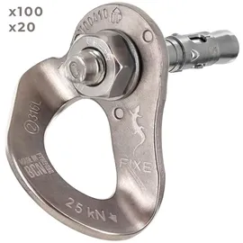 Fixe Climbing Gear Fixe Fixe1 Inox+Bohrhaken 10mm 20er Pack (Größe One Size