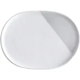 Kahla 023371A90002C O-The better place Platte, oval 23,5 cm weiß - weiße Servierplatte aus Porzellan,