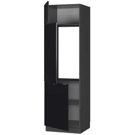 Vicco Kühlumbauschrank Fame-Line 60 x 0 x 0 cm Schwarz