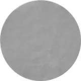 Tectake Soft Zone Kurzflorteppich 120 x 120 cm Grau