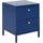 Beliani Nachtschrank Kylea 43 x 55 x 43 cm Marineblau