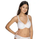 VIANIA VIANIA! Bügel-BH 221490 Sally gemoldete Spacercups mit zartem Tüll Farbe weiß, Größe:70, Cup:D - 70D